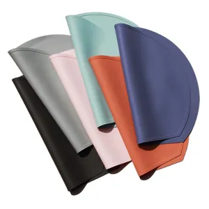 Set de table en silicone style nordique couleurs Morandi tapis résistant à la chaleur