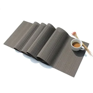 Cammino da tavola in PVC impermeabile minimalista moderno per tavolo da pranzo e hotel