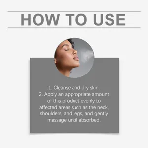 Exfoliating body spray usage guide with clear step-by-step instructions for smooth skin.