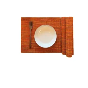 Woven tea mat placemat for table, creative anti-slip heat insulation dining pad for ceremony tea.