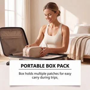 Tragbare Kosmetiktasche für die Reise, entwickelt für einfaches Packen und den täglichen Gebrauch.