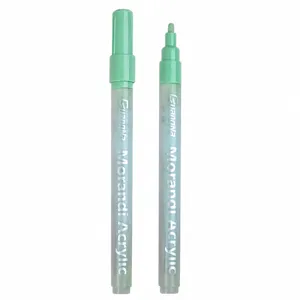 GuangNa Morandi Acryl Marker Stift Zypressengruen Wasserdicht Kunst Zeichnen Stift