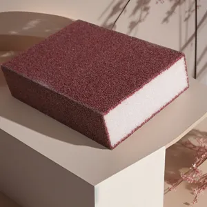 High density carborundum cleaning sponge magic eraser for kitchen pot rust removal use.