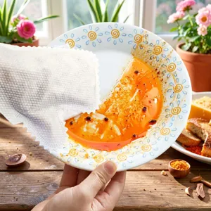 Wegwerp afwashandschoenen non-woven reinigingsdoekjes luie vaatdoek voor vette borden