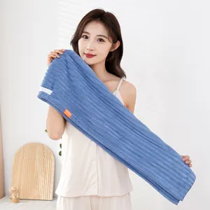 Bonnet de séchage cheveux épais absorbant rapide doux serviette pour femme adulte