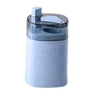 Automatic press-type toothpick dispenser plastic home storage box container holder.