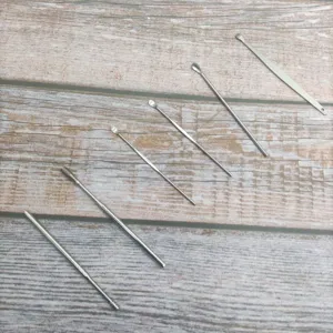 Stainless steel ear pick set 6 pieces ear curette removal tool professional cleaning kit