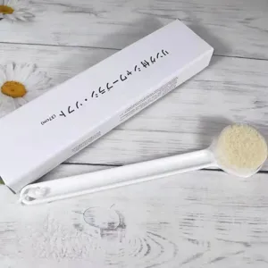Set de cepillo de ducha de mango largo con cerdas suaves para limpieza de espalda