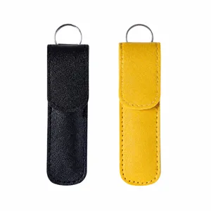 Stainless Steel Ear Pick Set Portable Earwax Removal Tool Kit with PU Leather Case Cleaning Tool for Adults