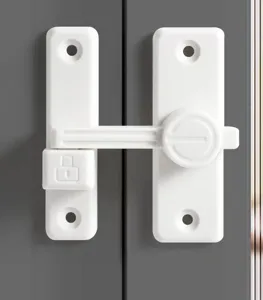 Serratura per porta bianca a 90 gradi per porte scorrevoli bagno ferramenta sicurezza