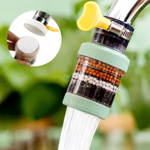 Universal Kitchen Faucet Filter Tap Anti Splash Water Saving Device Six Layer Detachable Tap Water Purifier