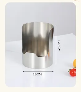 Poggiamestolo in acciaio inossidabile supporto per mestolo da cucina per buffet