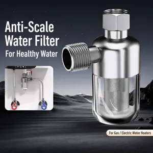 Household Water Heater Pre Filter Universal Tap Water Inlet Washing Machine Water Purifier
