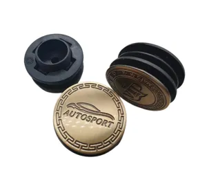 Clips de fixation universels pour tapis de voiture, boutons-pression en plastique et métal.