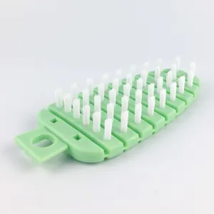 Spazzola flessibile per la pulizia di frutta e verdura strumento in silicone per cucina.