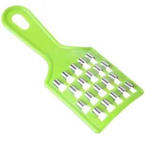 Manual cabbage shredder kitchen grater vegetable slicer green plastic tool for fast cooking