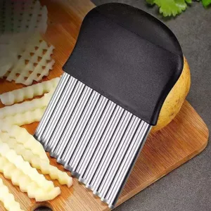 Taglia verdure ondulato in acciaio inossidabile per patate utensile da cucina domestico