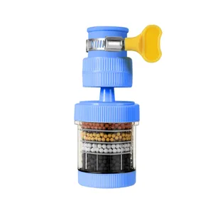Kitchen Faucet Anti Splash Filter Rotatable Water Saving Tap Extender Purifier Plastic Household Gadget