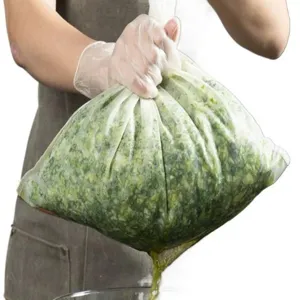 Household Nylon Vegetable Draining Bag Mesh Filter Bag Dumpling Stuffing Squeezer Kitchen Food Strainer Tool