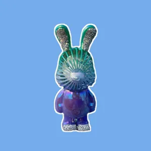 USB Mini süßer Kaninchen Handventilator wiederaufladbar Tisch Cartoon Sommer Geschenk