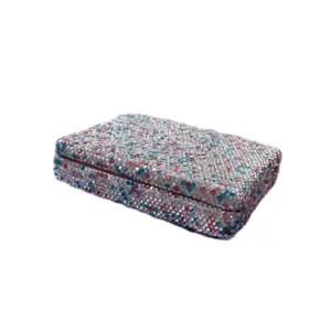 Strass Pinsel Etui Mini Tragbare Kosmetik Box Glitzernde Make Up Aufbewahrung Reise