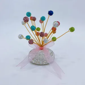 Auto strass gipskruid ornament sprankelend kristal decor schattige interieuraccessoires