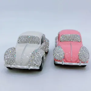 Rhinestone classic car model alloy car ornament bling decorative auto interior accessories
