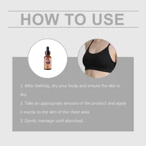 OceAura Olio essenziale per il seno 30ml, olio da massaggio corpo per idratazione.