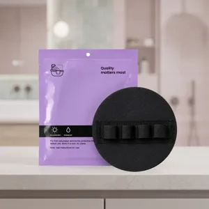 Exfoliating Bath Sponge TPR Round Body Scrubber With Elastic Strap Gentle Deep Cleaning Spa Shower Tool For Home Travel
