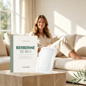Λεπτομέρεια επιθέματος σώματος Berberine 10 σε 1 με αναπνεύσιμο και άνετο σχεδιασμό.
