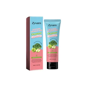 Zyvarn Exfoliante Facial Limpiador Revitalizante Brócoli Manzana Verde 100g