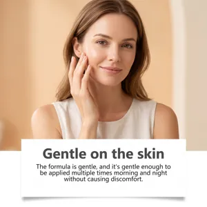 Detail view of gentle bee venom care cream featuring smooth texture for skin tender moisturizing care.