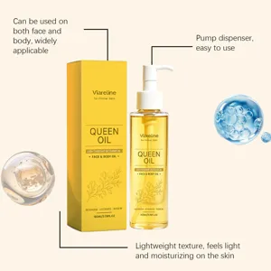VIARELINE leichtes Gesichts- und Körperöl 100ml für tägliche Feuchtigkeit und Hautpflege