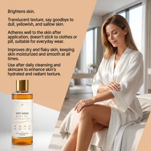 Anti-Aging Körperöl für tiefenwirksame Feuchtigkeit, nährt trockene Haut und strahlt.