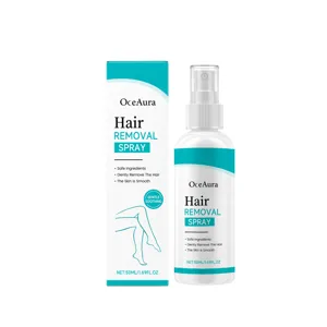 OceAura 50ml Spray Depilatorio Suave para una Piel Lisa y un Cuidado Corporal Diario