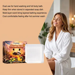 Saponetta detergente OCEAURA 100g per mani e corpo con esperienza di profumo multistrato.