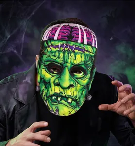 Halloween Frankenstein horror masker feest cos kostuum rekwisiet voor enge verkleedpartij.