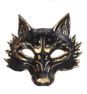 Halloween masker 3D dier wolf masker feest mascarade PU schuim half gezicht masker