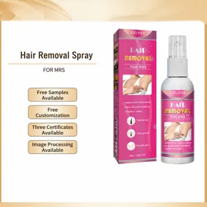 Spray Dépilatoire pour Femmes Doux Sans Douleur Aisselles Jambes Corps Épilateur Spray Rafraîchissant Soin Lisse