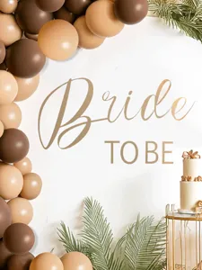Vue détaillée de la décoration murale de mariage élégante, arrière-plan de fête parfait.
