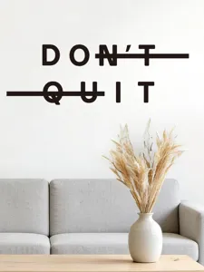 Motiverende muursticker quote decal voor woonkamer slaapkamer gym huis decoratie item.