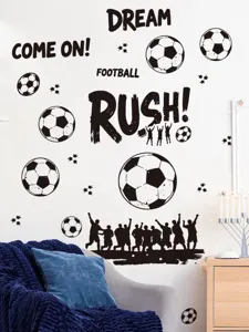 Fussball WM Wandaufkleber fur Jungenzimmer Schlafzimmer selbstklebende PVC Wanddeko Kunst