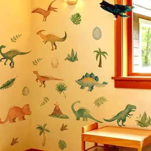 Grosse Cartoon Dinosaurier Wandaufkleber fur Kinder Schlafzimmer Wand Dekoration Aufkleber