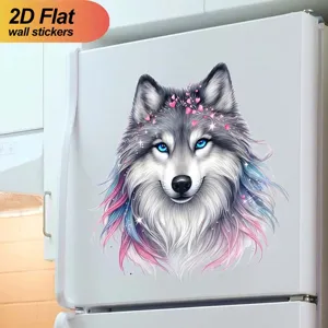 2D flat wall sticker waterproof PVC self adhesive sticker for bedroom living room toilet