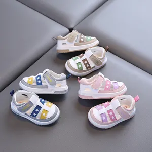 Chaussures de Marche pour Bébé Respirant Antidérapant Semelle Souple Chaussures Enfant Été Casual
