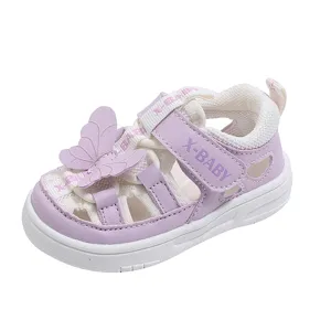 Leuke peuter meisjes ademende sandalen met 3d vlinder zachte zool zomer schoenen voor kids