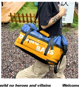 Grand sac de sport de voyage fitness yoga multicolore grand volume pour hommes et femmes
