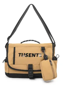 Bolso mensajero caqui informal para hombres y mujeres, elegante bolso bandolera de nailon.