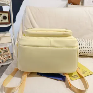 Sac à dos de style campus japonais de grande capacité pour collège et lycée étudiant