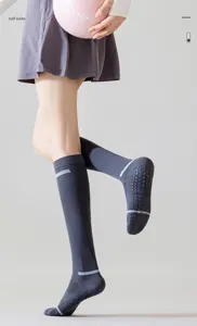 Calcetines de compresión antideslizantes para Pilates, yoga, deporte y fitness.